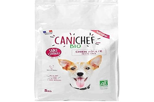 CaniChef BIO - Aliment complet et sans céréales pour chien adulte - 5 kg
