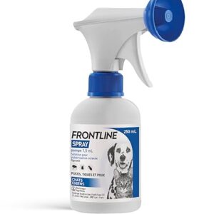 FRONTLINE Spray - Anti-puces et anti-tiques pour chien et chat - 500ml