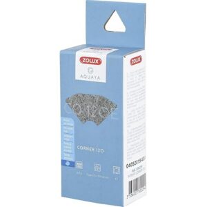 Zolux - Filtre pour Pompe Corner 120, Filtre CO 120 E Mousse Anti-nitrates x 2. pour Aquarium