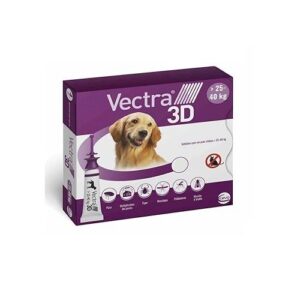 Vectra 3D Chien (25-40) plaq/4 Sol ext CEVA