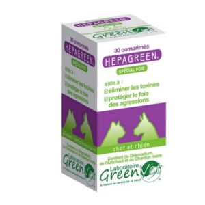 Greenvet Hepagreen spécial Foie Chien et Chat 30 CPS