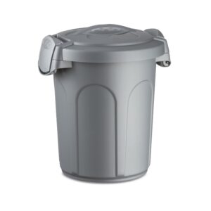 KERBL Speedy Container à croquettes pour Chat Gris 3 kg 8 L 24 x 27 x31 cm