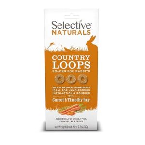 Supreme Petfoods Friandises Country Loops avec Carotte pour Petit Animal - Lot de 2