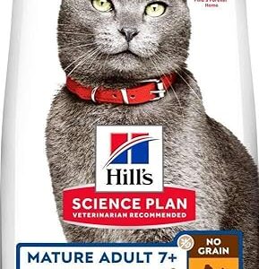 Hill's Science Plan No Grain Alimentation Poulet - Chat Âgé - 1,5kg