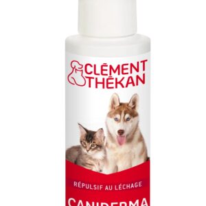 Clément Thékan - Caniderma - Spray Répulsif au Léchage - Évite Le léchage des Plaies ou Peaux
