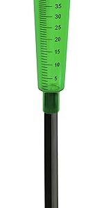 Inovalley 9390N Pluviomètre Electronique avec Ecran Plastique Vert