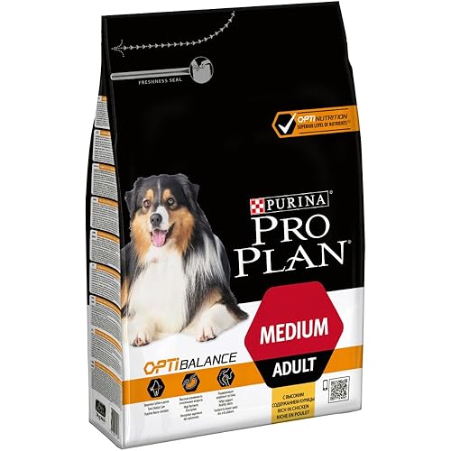 Pro Plan Dog Medium Sac de nourriture sèche pour chien adulte Poulet et riz 3 kg