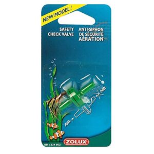 Zolux Nanolife Set de 2 Valves Anti Retours pour Aération pour Aquariophilie