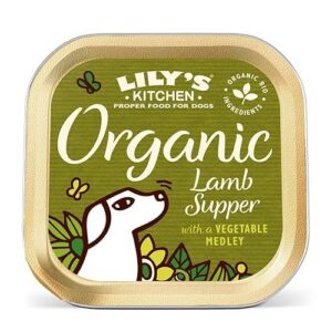 Lily's Kitchen - Barquette Recette Bio à l'Agneau pour Chiens - 150g