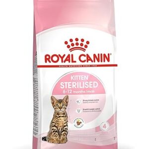 Royal Canin Kitten Sterilised — 400 g — Aliment complet pour chats — Spécialement conçu pour les