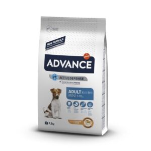 Advance Mini Adult Chicken - Croquettes pour Chiens Adultes de Petit Race avec du Poulet, 7.5 kg