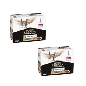 Pro Plan Veterinary Diets NF Fonction Rénale Soin Précoce — Pack Double — 2 x 10 x 85 g — Aliment