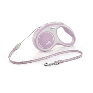 Flexi, Laisse Modèle New Comfort, Version Cordon, Sangle particulièrement résistante, Système de