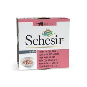 Schesir Chat en gélatine Adulte 85 GR Ton avec Triglia