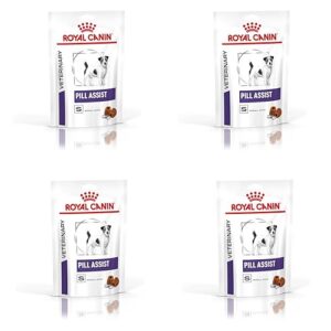 Royal Canin Pill Assist Small Dog | Pack de 4 | 4 x 90 g | Croquette malléable pour l'administration de médicaments chez Les Chiens Adultes de Petites Races de Moins de 10 kg