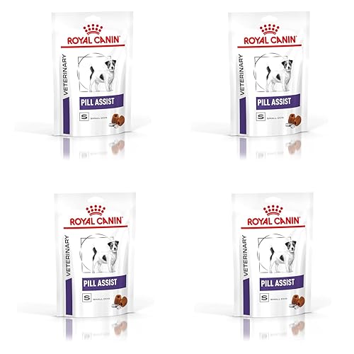 Royal Canin Pill Assist Small Dog | Pack de 4 | 4 x 90 g | Croquette malléable pour l'administration de médicaments chez Les Chiens Adultes de Petites Races de Moins de 10 kg