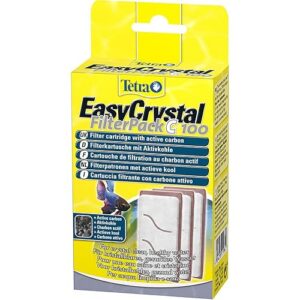 TETRA EasyCrystal FilterPack C100 - Cartouches de Filtration pour Aquarium Cascade Globe - 3