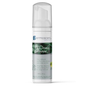 PYOclean Mousse pour Chiens & Chats | Mousse Nettoyante Sans Rinçage | Soin Purifiant Naturel pour Peaux Sensibles | Hydrate & Équilibre la Flore Cutanée | 150 ml | Dermoscent