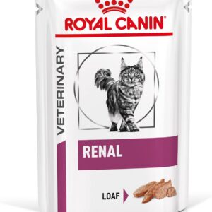 Royal Canin Feline Renal Mousse 12 x 85 g Fresh Bag – Support of Kidney Function