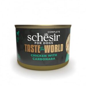 Schesir Taste The World Dog Complet Poulet avec Carbonara 150 g