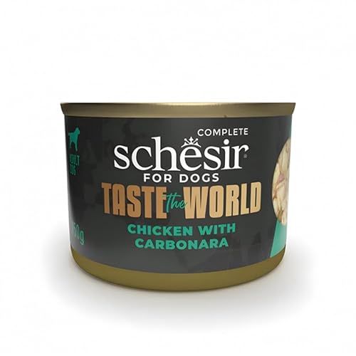 Schesir Taste The World Dog Complet Poulet avec Carbonara 150 g