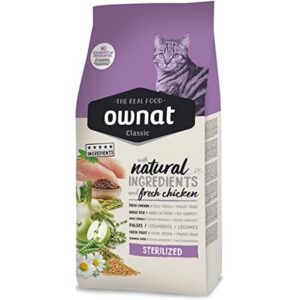 Ownat Classic Sterilized Cat Aliment pour Chats – variedad - 4000 GR