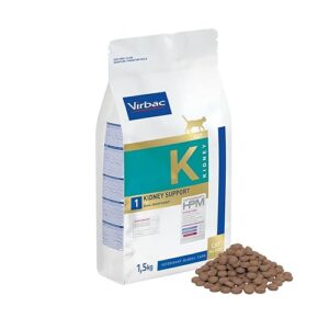 Virbac Veterinary HPM Vet Kidney Support Nourriture pour Chat 1,5 kg