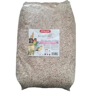 Zolux - Litière birdycob Nature 15 litres Soit 5.1 kg pour Oiseaux