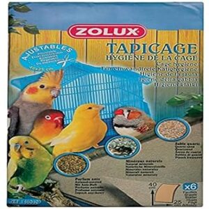 Zolux Tapicage Hygiène de la Cage pour Oiseau Taille M