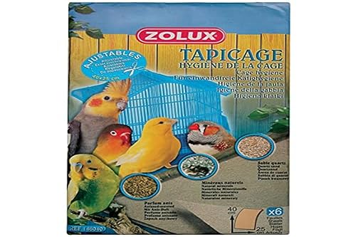 Zolux Tapicage Hygiène de la Cage pour Oiseau Taille M