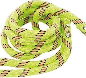 Laisse nylon corde 2 m noire largeur 13 mm environ pour chien/Zolux