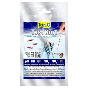 Tetra Test 6 in 1 10 Bandelettes, Multicolore