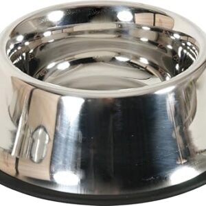 Écuelle en inox anti dérapante Spécial longues oreilles (cocker) diamètre 25 cm (980 ml)