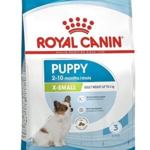 Royal Canin X-SMALL Puppy — 500g — Croquettes pour chiots de très petites races — Peut contribuer