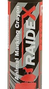 Kerbl Raidl 201 Stylo pour marquage du bétail Rouge Porcs, moutons, veaux, identification du bétail