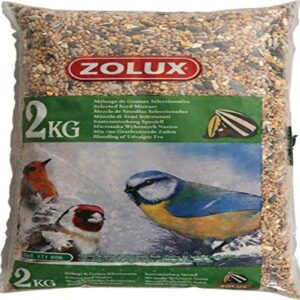 Zolux Mélange de graines pour Oiseaux de la Nature Sac de 2 kg