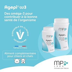 Alternative view of MP Labo Agepi® Omega 3 - 180 Capsules pour Chien et Chat - Riche en Acides Gras Essentiels