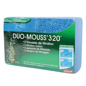 Zolux Duo Mousse pour Aquarium 320 cm