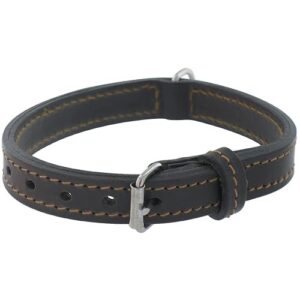 Collier en Cuir Double Marron 35 cm pour Chien/ZOLUX