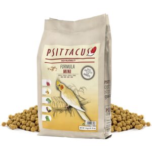 Psittacus Mini 3 kg — Aliment Complet pour nymphes, perruches et cacatoès — Aliment Premium pour