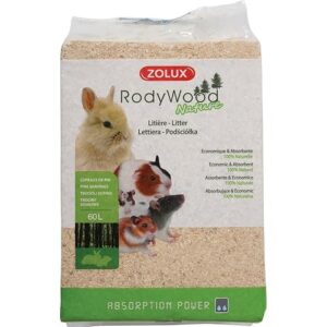 Alternative view of Zolux Rodywood Nature Litière pour rongeurs, 60 L