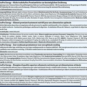 Alternative view of TETRA TetraPro Energy - Aliment Complet supérieur pour Poissons tropicaux - 500ml