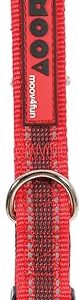 Zolux Moov Collier Réglable Réflectif pour Chien Coloris Rouge 20 mm de Large/Tour de Cou de 36 à