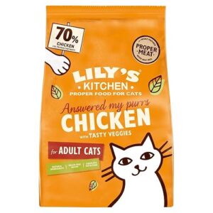 Lily's Kitchen : délicieux Poulet complète Nourriture pour Chats, 800 G