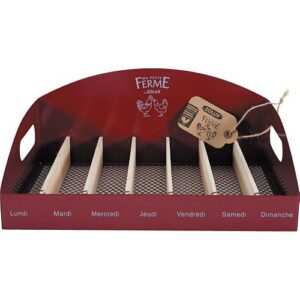 Zolux Range Oeufs Metal Grenat