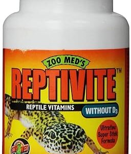 Zoo Med Reptivite sans D3 Hygiène pour Reptiles 57 g