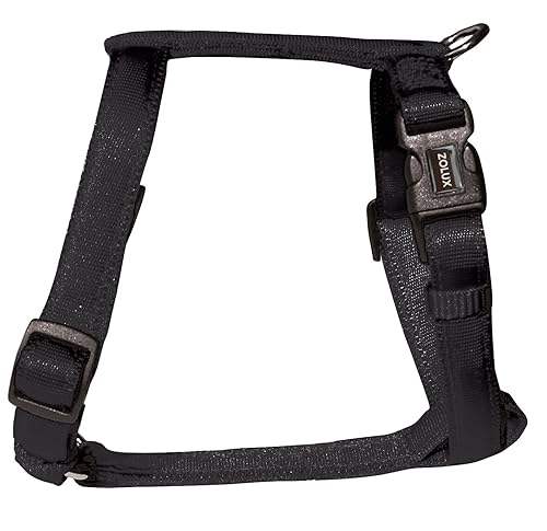 Zolux Cushion Harnais en Nylon pour Chien Noir 20 mm