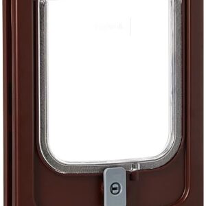 Zolux Chatière 2 Positions pour Chat Marron