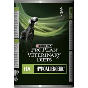 Alternative view of Purina Veterinary Hypoallergenic Mousse — 12 x 400 g — Alimentation diététique complète pour chiens