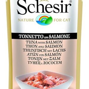 Schesir 0103203 Cat Thon au Saumon 50 g